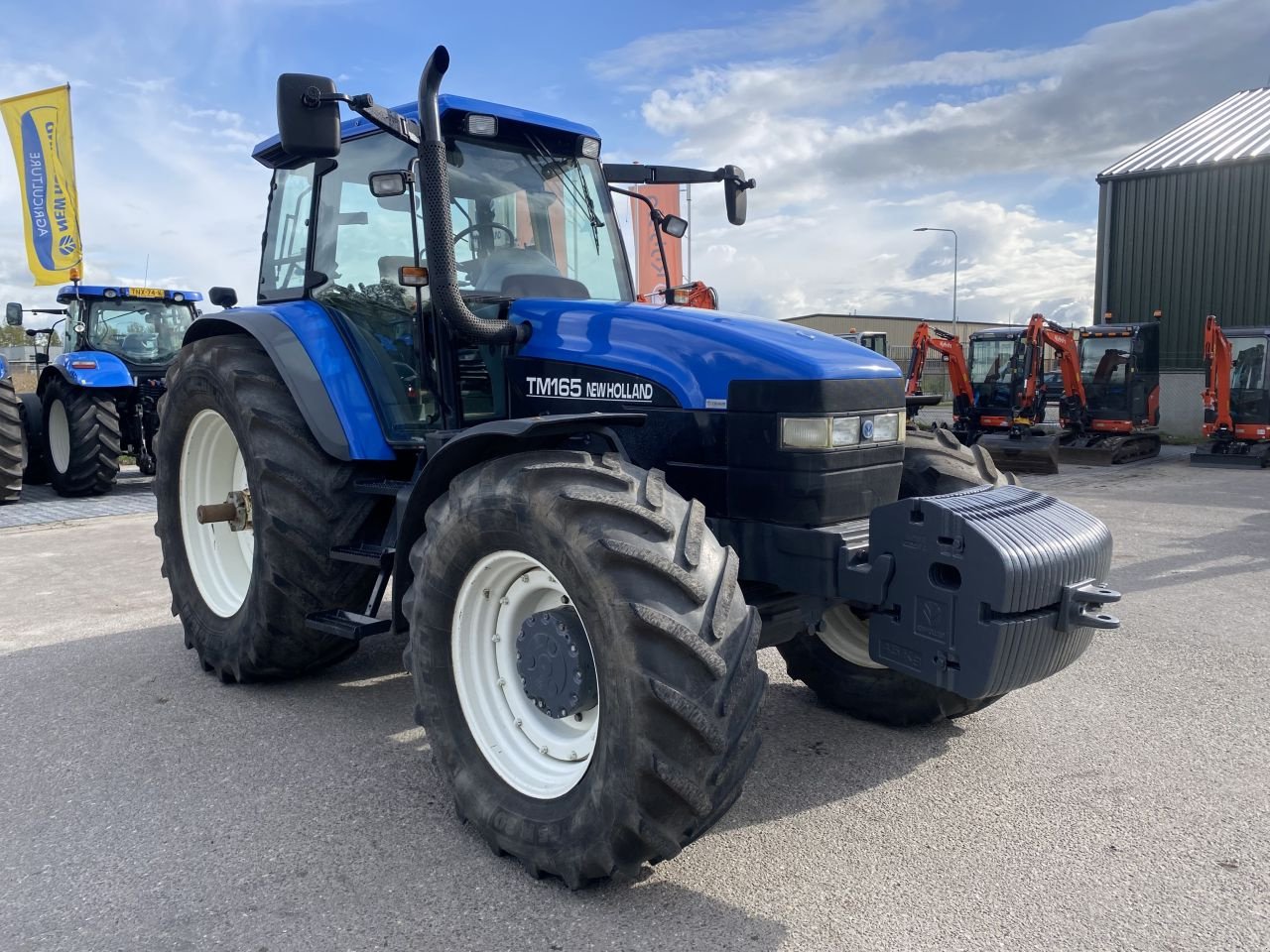 Traktor typu New Holland TM 165, Gebrauchtmaschine w Heerenveen (Zdjęcie 6)