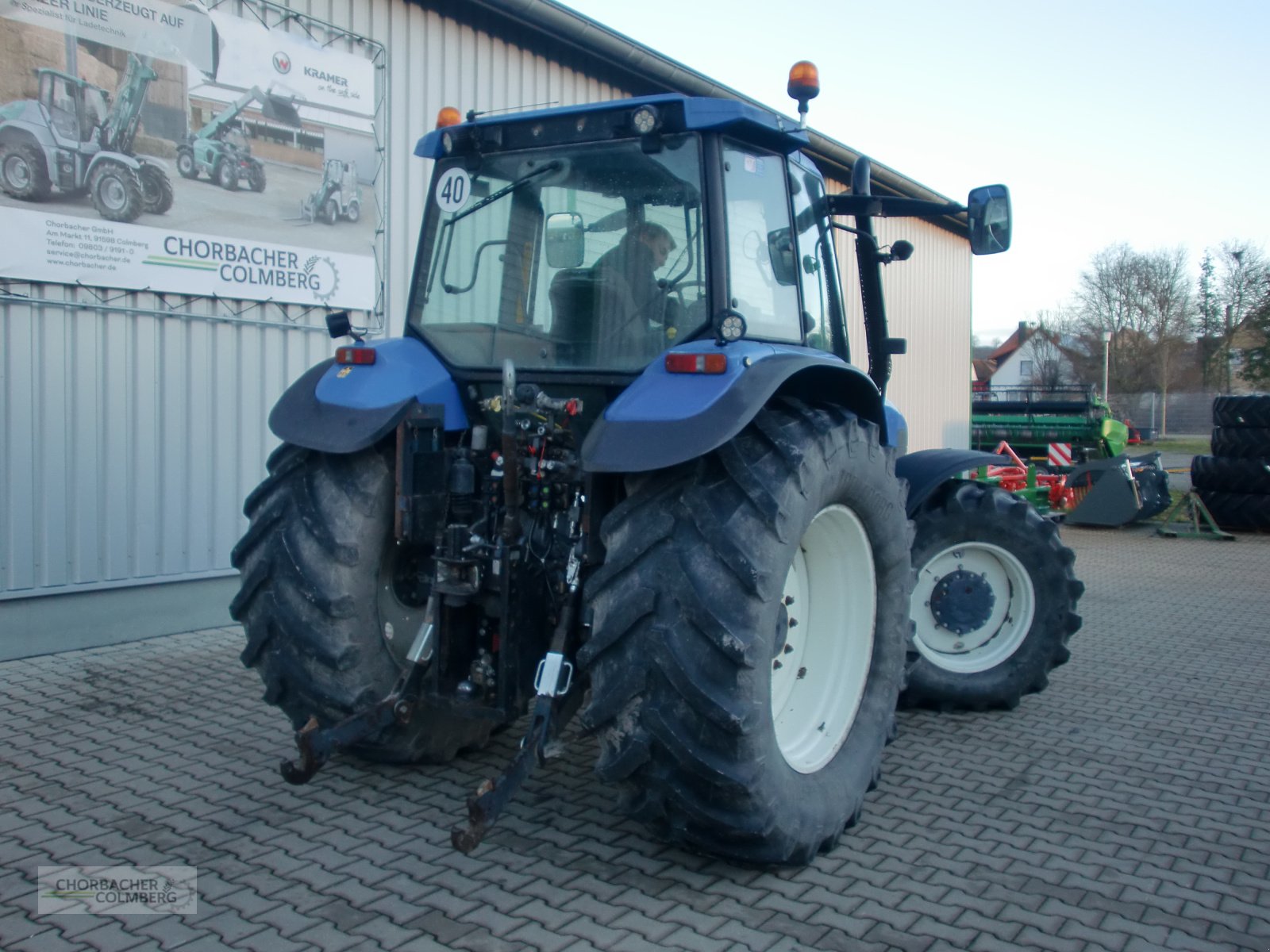 Traktor του τύπου New Holland TM 165, Gebrauchtmaschine σε Colmberg (Φωτογραφία 3)