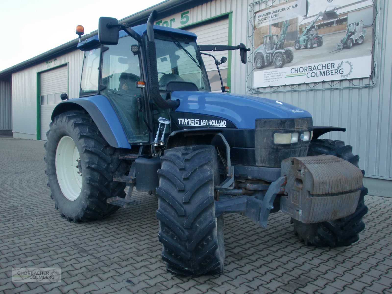 Traktor του τύπου New Holland TM 165, Gebrauchtmaschine σε Colmberg (Φωτογραφία 4)