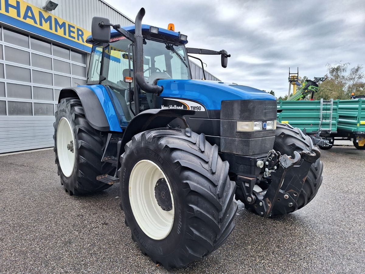 Traktor Türe ait New Holland TM 190, Gebrauchtmaschine içinde Burgkirchen (resim 4)