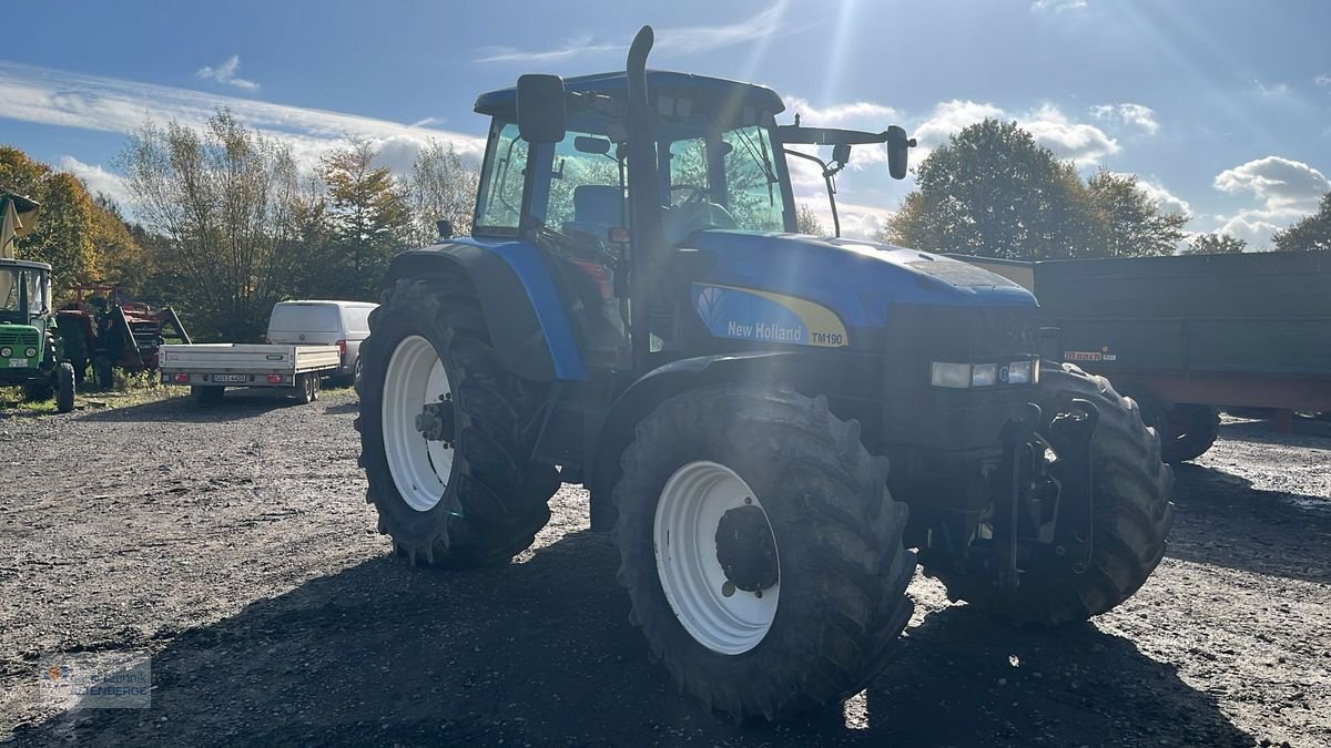 Traktor van het type New Holland TM 190, Gebrauchtmaschine in Altenberge (Foto 3)