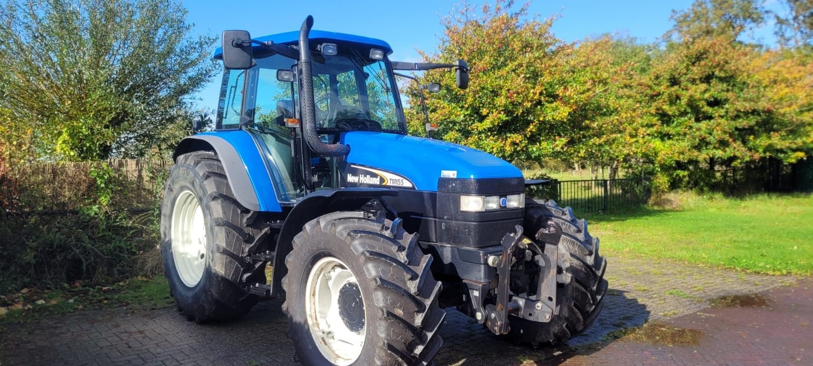 Traktor Türe ait New Holland TM155, Gebrauchtmaschine içinde Houwerzijl (resim 1)