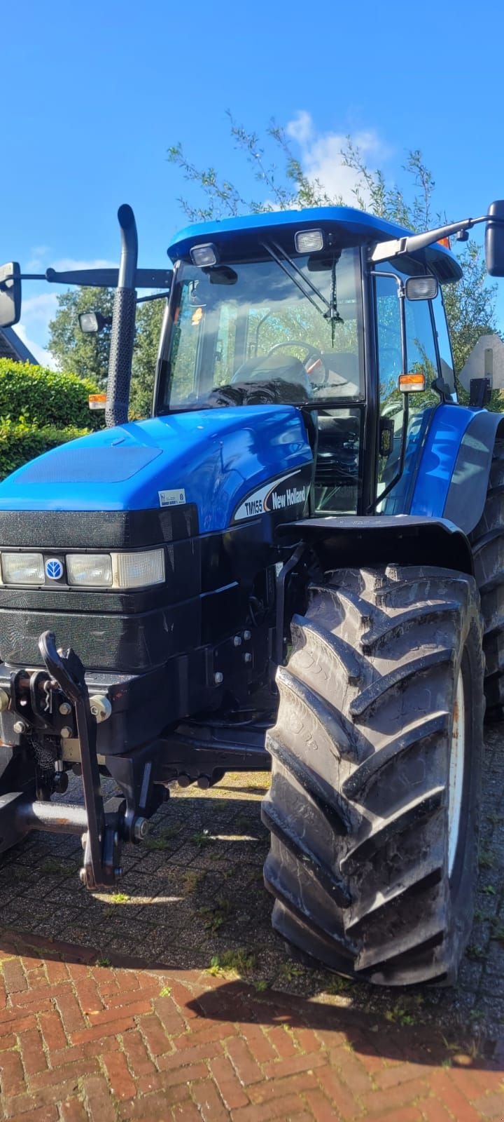 Traktor Türe ait New Holland TM155, Gebrauchtmaschine içinde Houwerzijl (resim 2)