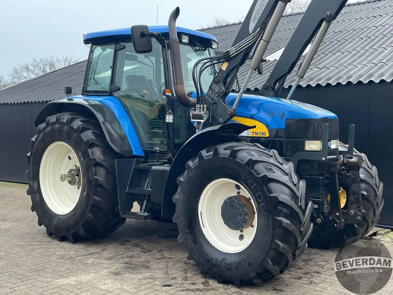 Traktor des Typs New Holland TM190, Gebrauchtmaschine in Vriezenveen (Bild 3)