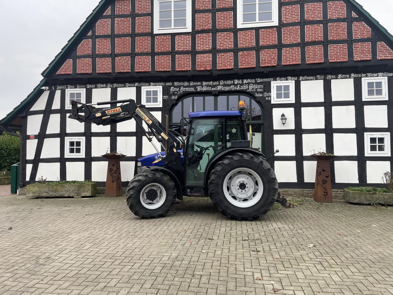 Traktor des Typs New Holland TN 75, Gebrauchtmaschine in Hunteburg (Bild 2)