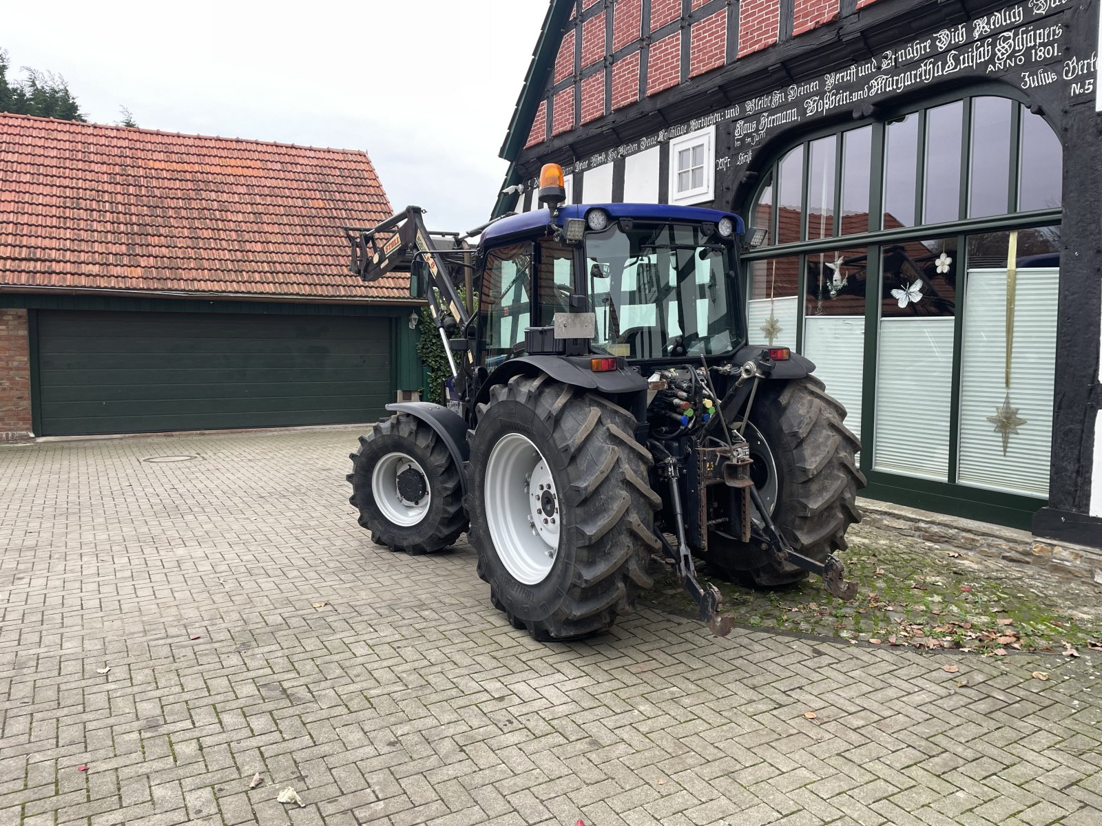 Traktor des Typs New Holland TN 75, Gebrauchtmaschine in Hunteburg (Bild 3)