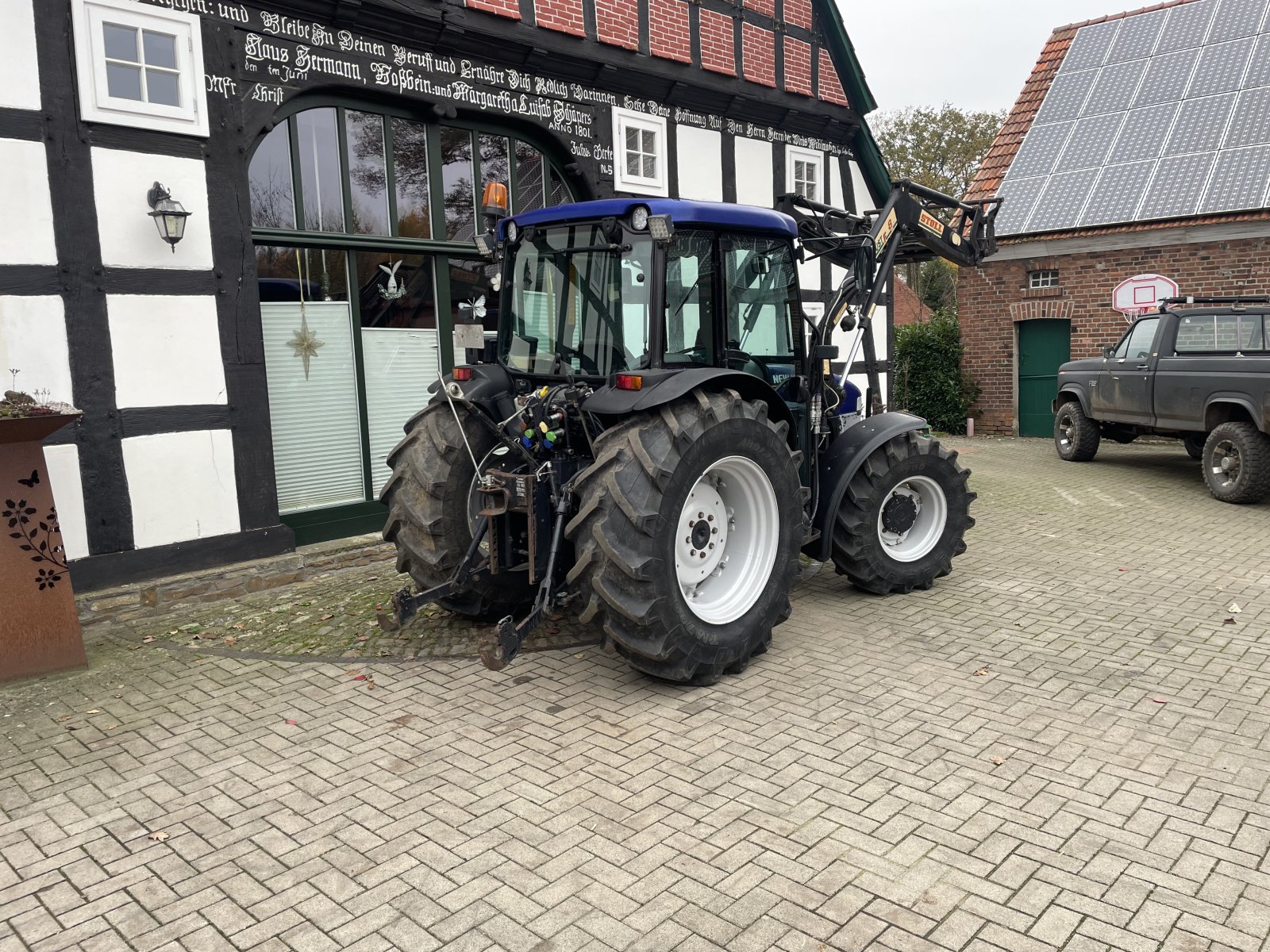 Traktor des Typs New Holland TN 75, Gebrauchtmaschine in Hunteburg (Bild 5)