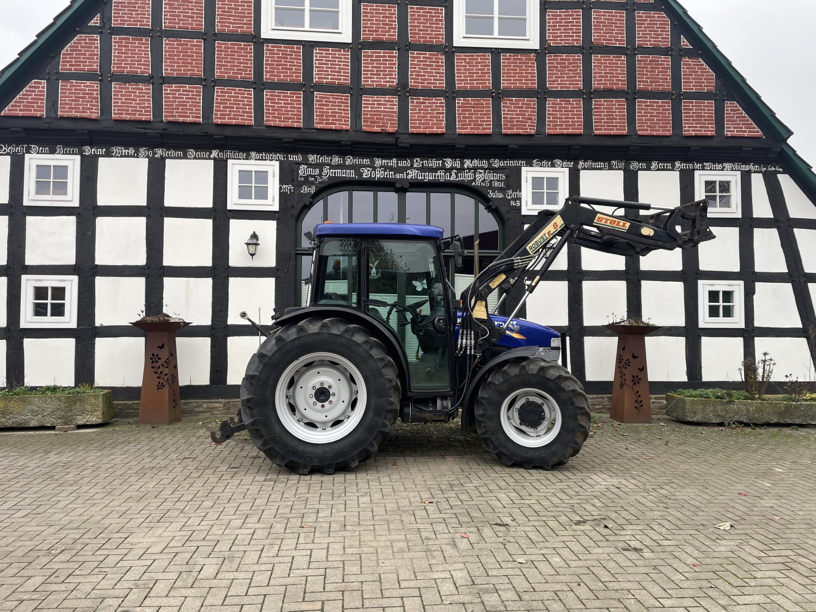 Traktor des Typs New Holland TN 75, Gebrauchtmaschine in Hunteburg (Bild 7)