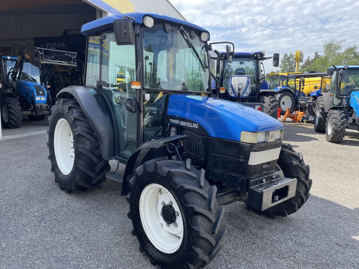 Traktor Türe ait New Holland TN-D 55 A DeLuxe, Gebrauchtmaschine içinde Burgkirchen (resim 2)