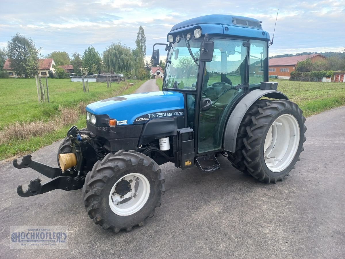 Traktor van het type New Holland TN-N 75, Gebrauchtmaschine in Wies (Foto 1)