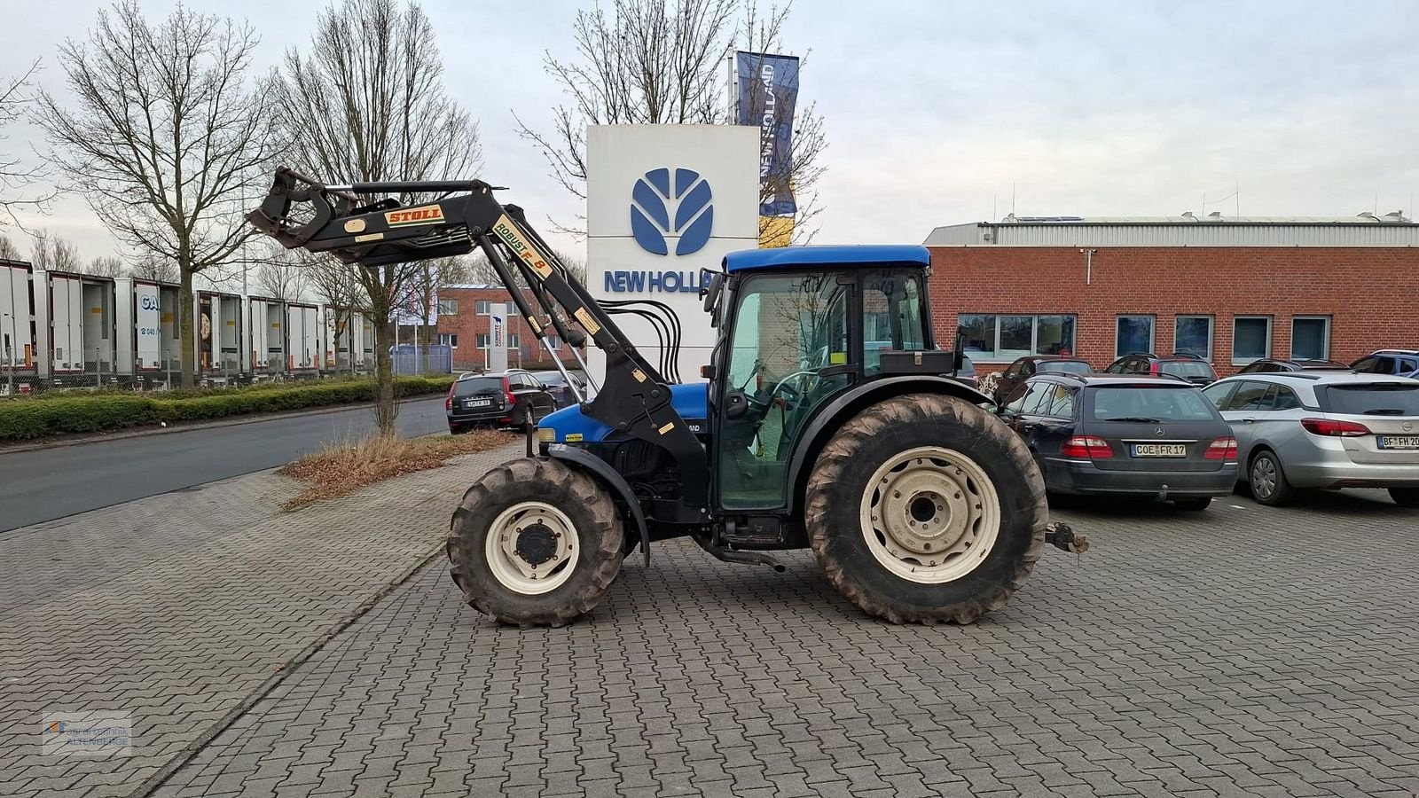 Traktor des Typs New Holland TN75 D, Gebrauchtmaschine in Altenberge (Bild 1)