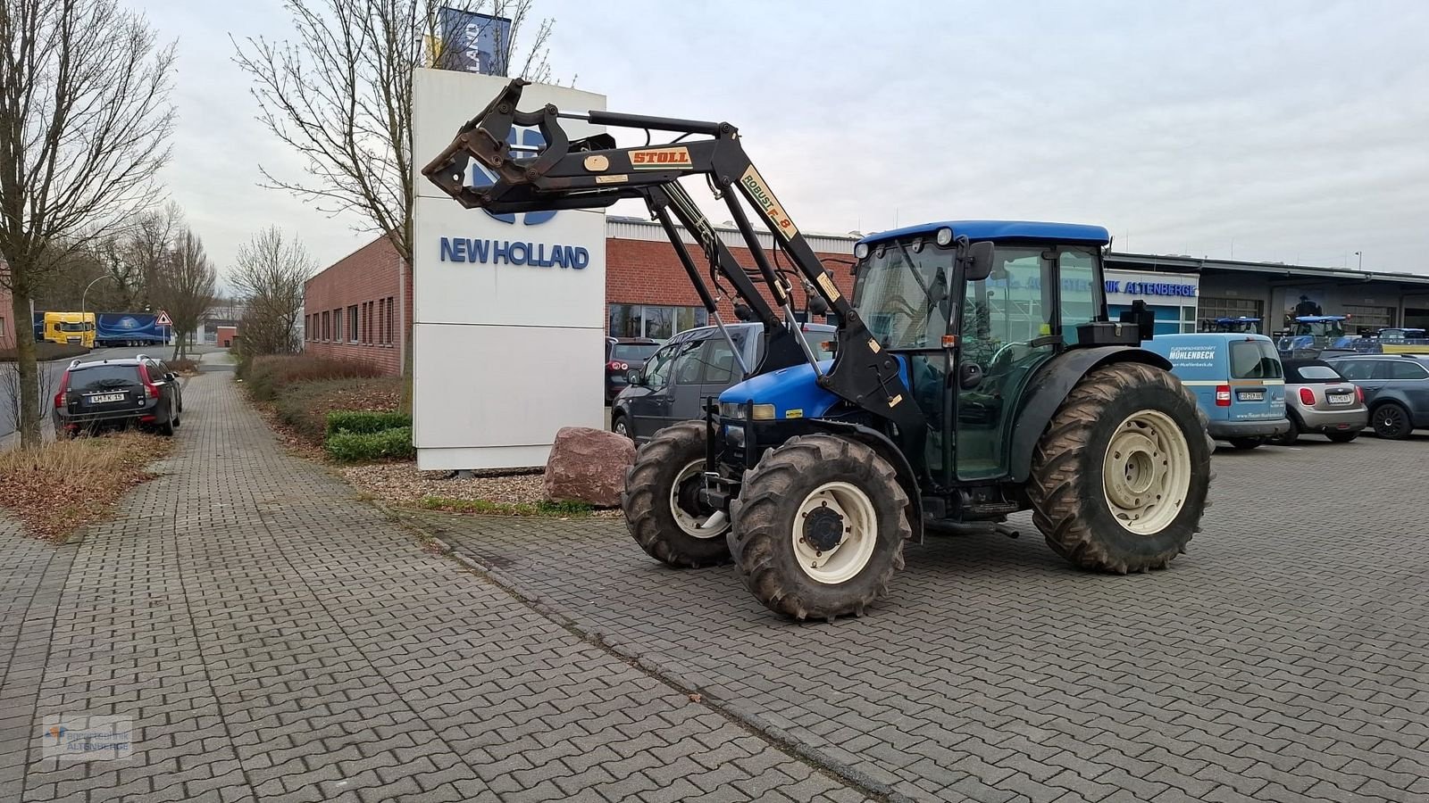 Traktor des Typs New Holland TN75 D, Gebrauchtmaschine in Altenberge (Bild 2)