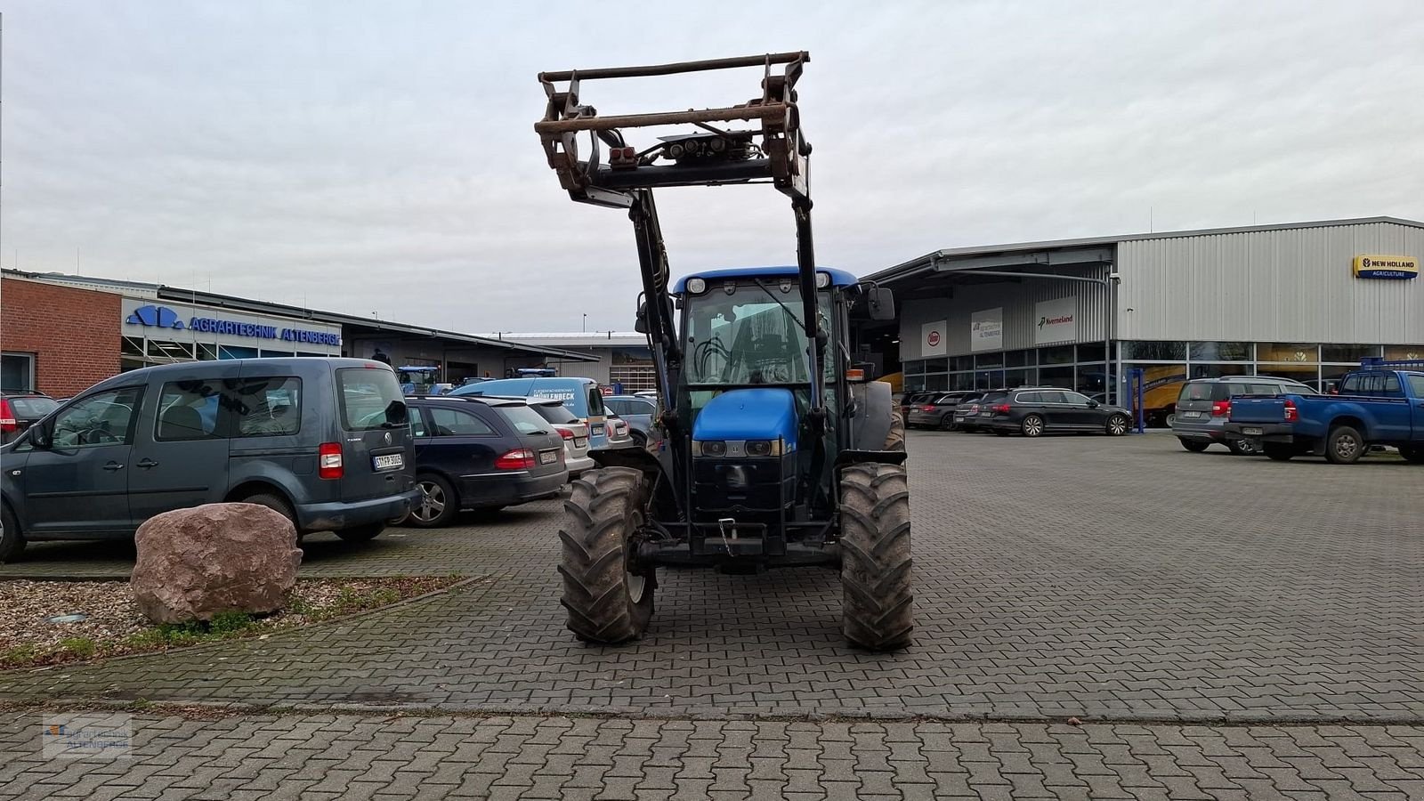 Traktor des Typs New Holland TN75 D, Gebrauchtmaschine in Altenberge (Bild 3)