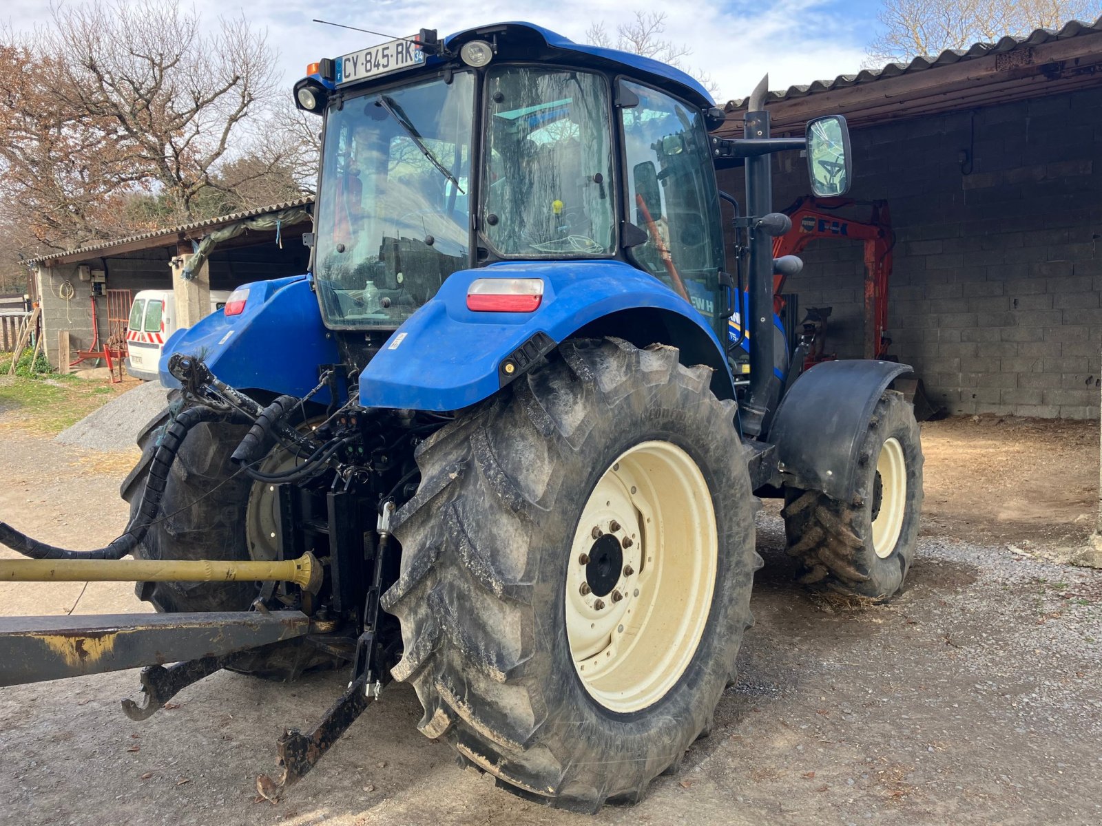 Traktor Türe ait New Holland Tracteur agricole T5.105 DUAL COMMAND New Holland, Gebrauchtmaschine içinde ROYNAC (resim 3)