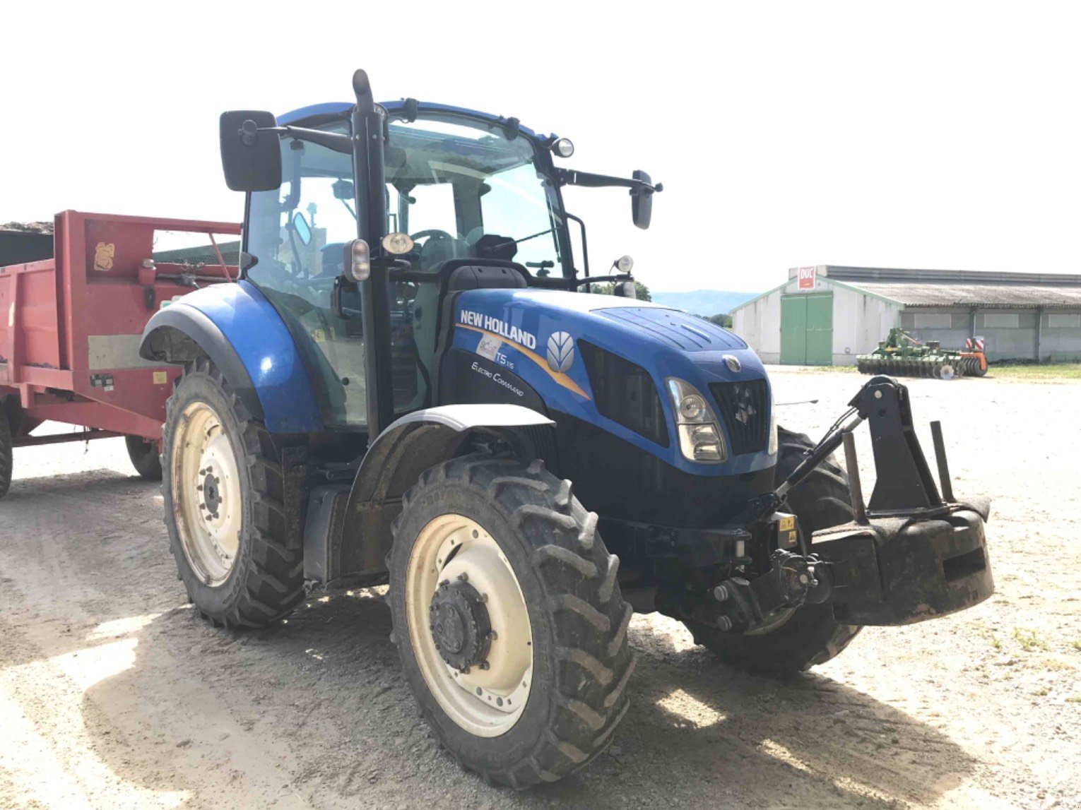 Traktor a típus New Holland Tracteur agricole T5.115 ELECTO COMMAND New Hollan, Gebrauchtmaschine ekkor: ROYNAC (Kép 2)