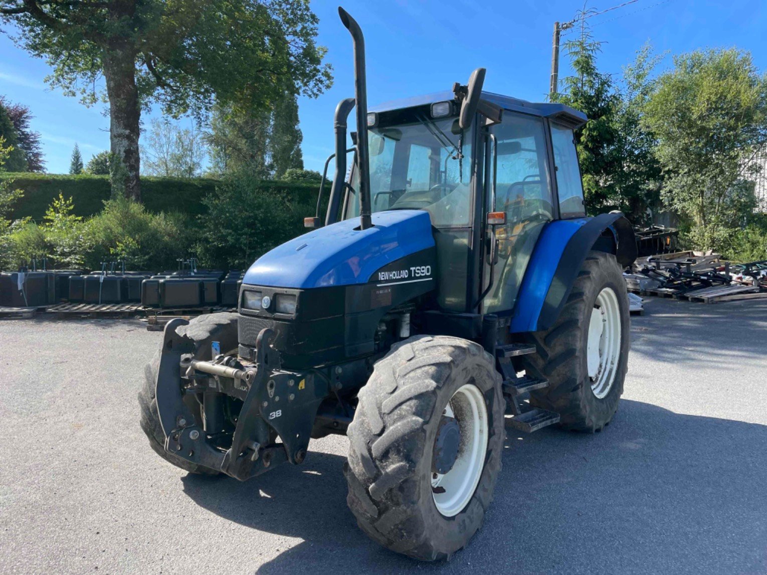 Traktor του τύπου New Holland Tracteur agricole TS 90 New Holland, Gebrauchtmaschine σε LA SOUTERRAINE (Φωτογραφία 1)