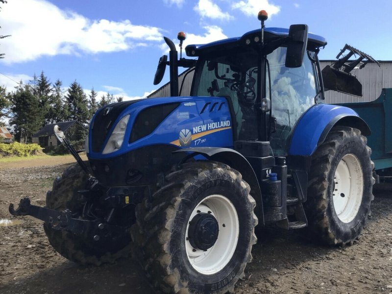 Traktor Türe ait New Holland TRACTEUR N-H T7-190, Gebrauchtmaschine içinde BEGARD (resim 1)