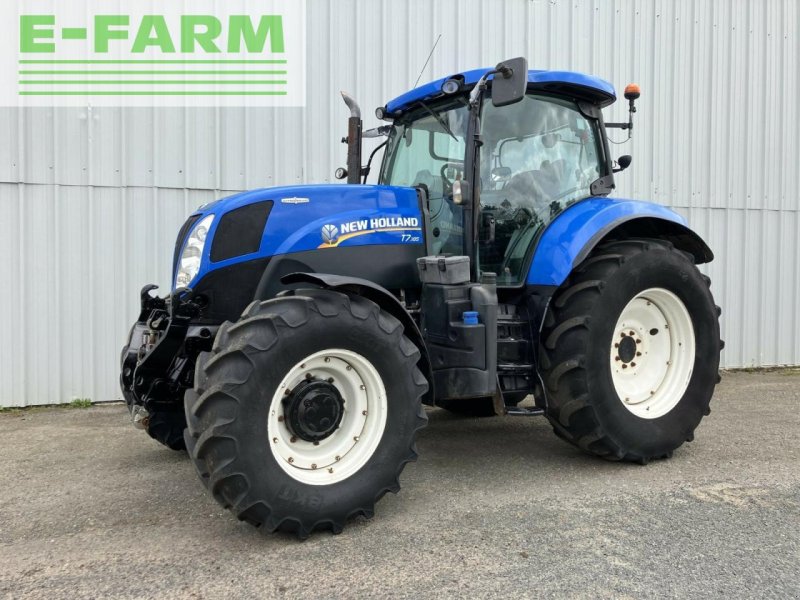 Traktor του τύπου New Holland tracteur t 7.185, Gebrauchtmaschine σε PLOUIGNEAU (Φωτογραφία 1)