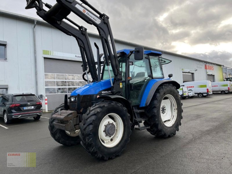 Traktor tipa New Holland TS 100, 2018 QUICKE Q4S, Klima, Druckluft, Gebrauchtmaschine u Molbergen (Slika 1)