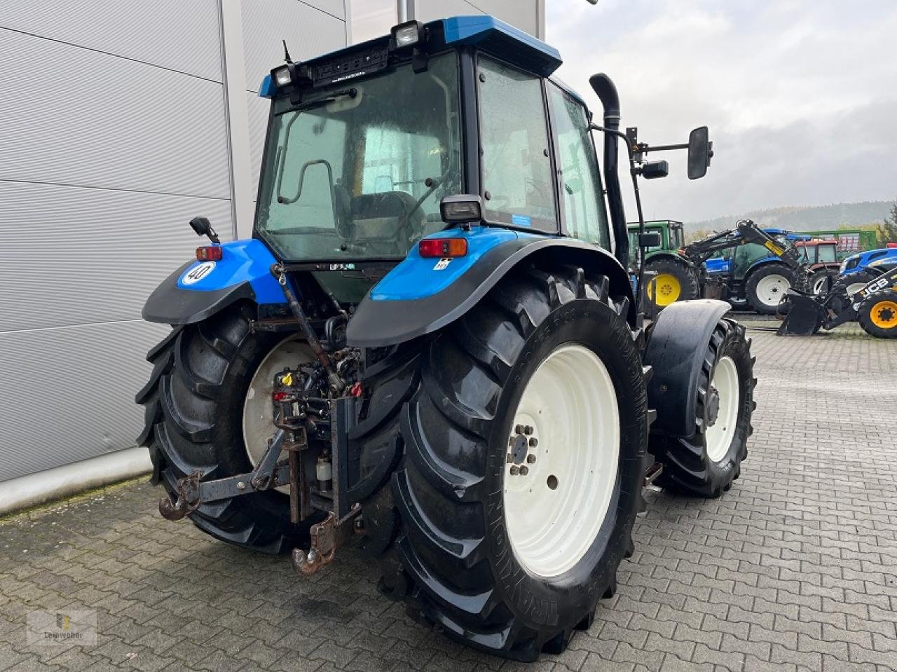 Traktor typu New Holland TS 100, Gebrauchtmaschine w Neuhof - Dorfborn (Zdjęcie 3)