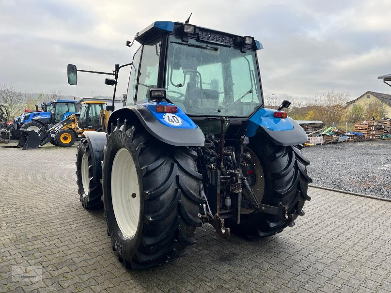 Traktor typu New Holland TS 100, Gebrauchtmaschine w Neuhof - Dorfborn (Zdjęcie 4)