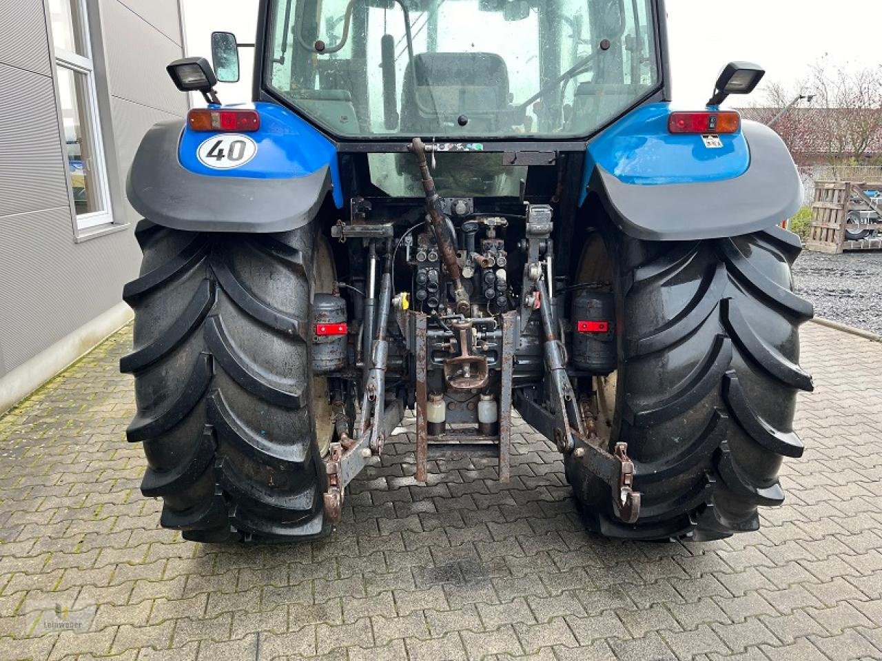 Traktor typu New Holland TS 100, Gebrauchtmaschine w Neuhof - Dorfborn (Zdjęcie 5)