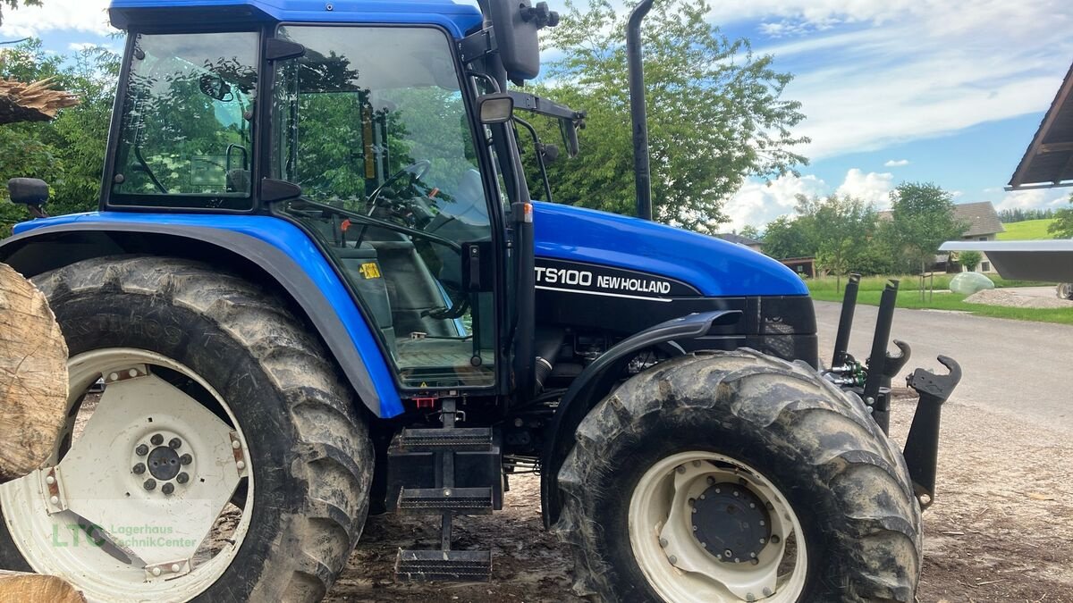 Traktor типа New Holland TS 100, Gebrauchtmaschine в Redlham (Фотография 8)