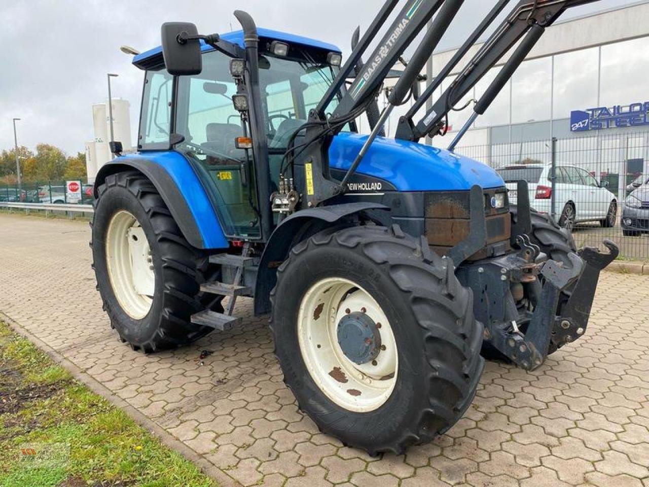 Traktor za tip New Holland TS 115 MIT FRONTLADER & DRUCKLUFT, Gebrauchtmaschine u Oyten (Slika 3)