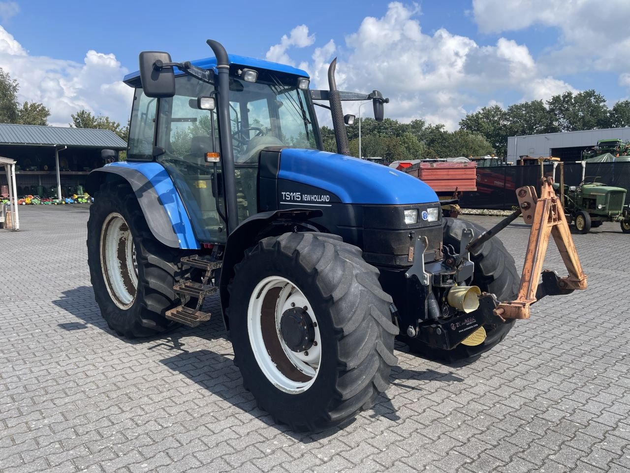 Traktor typu New Holland TS 115, Gebrauchtmaschine w Tweede Exloermond (Zdjęcie 2)