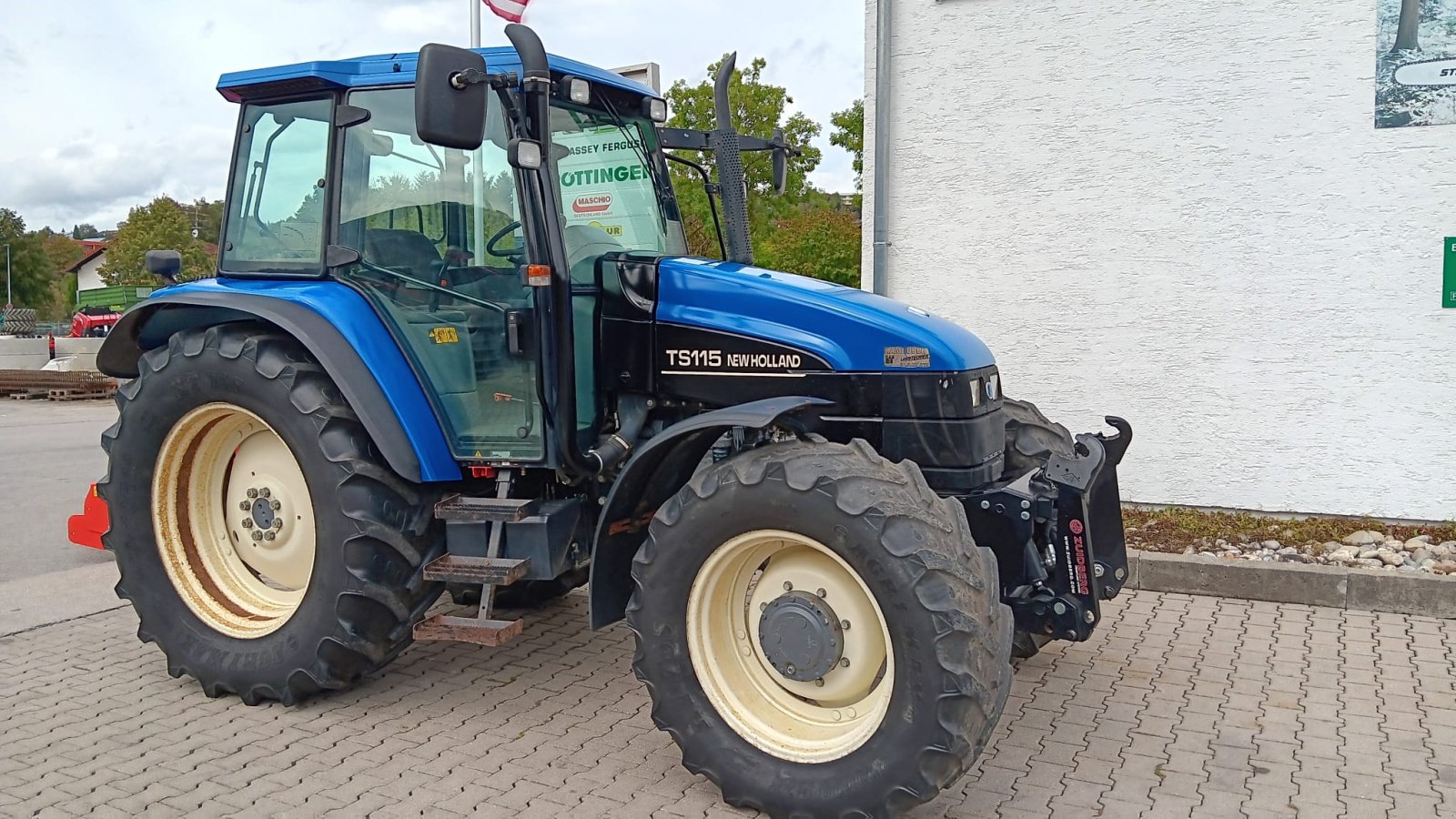 Traktor del tipo New Holland TS 115, Gebrauchtmaschine en Pfarrkirchen (Imagen 1)