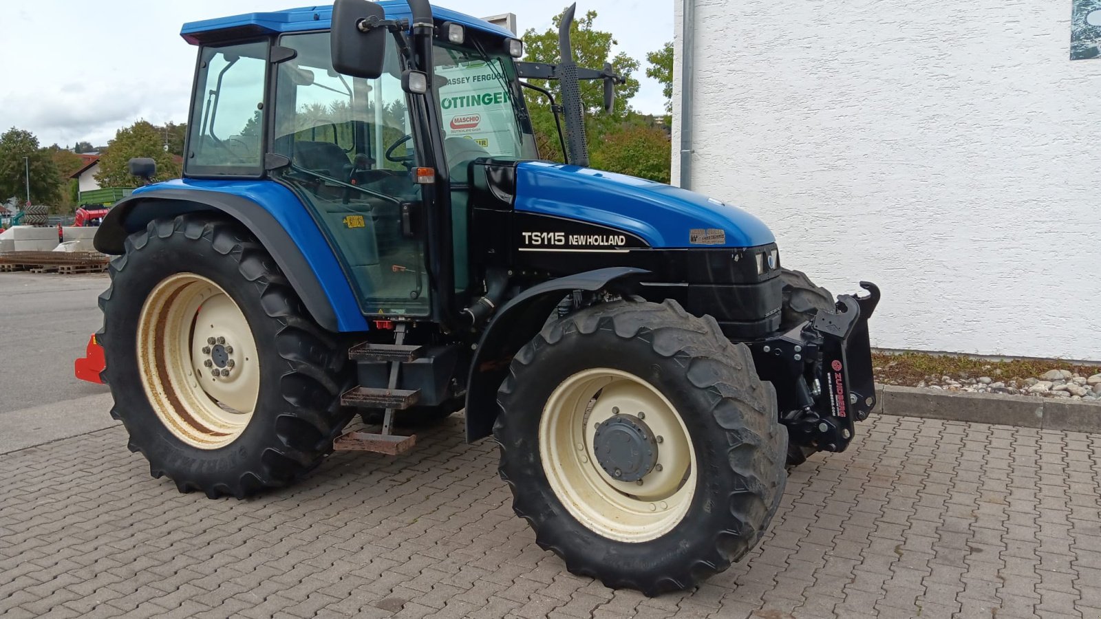 Traktor typu New Holland TS 115, Gebrauchtmaschine w Pfarrkirchen (Zdjęcie 2)