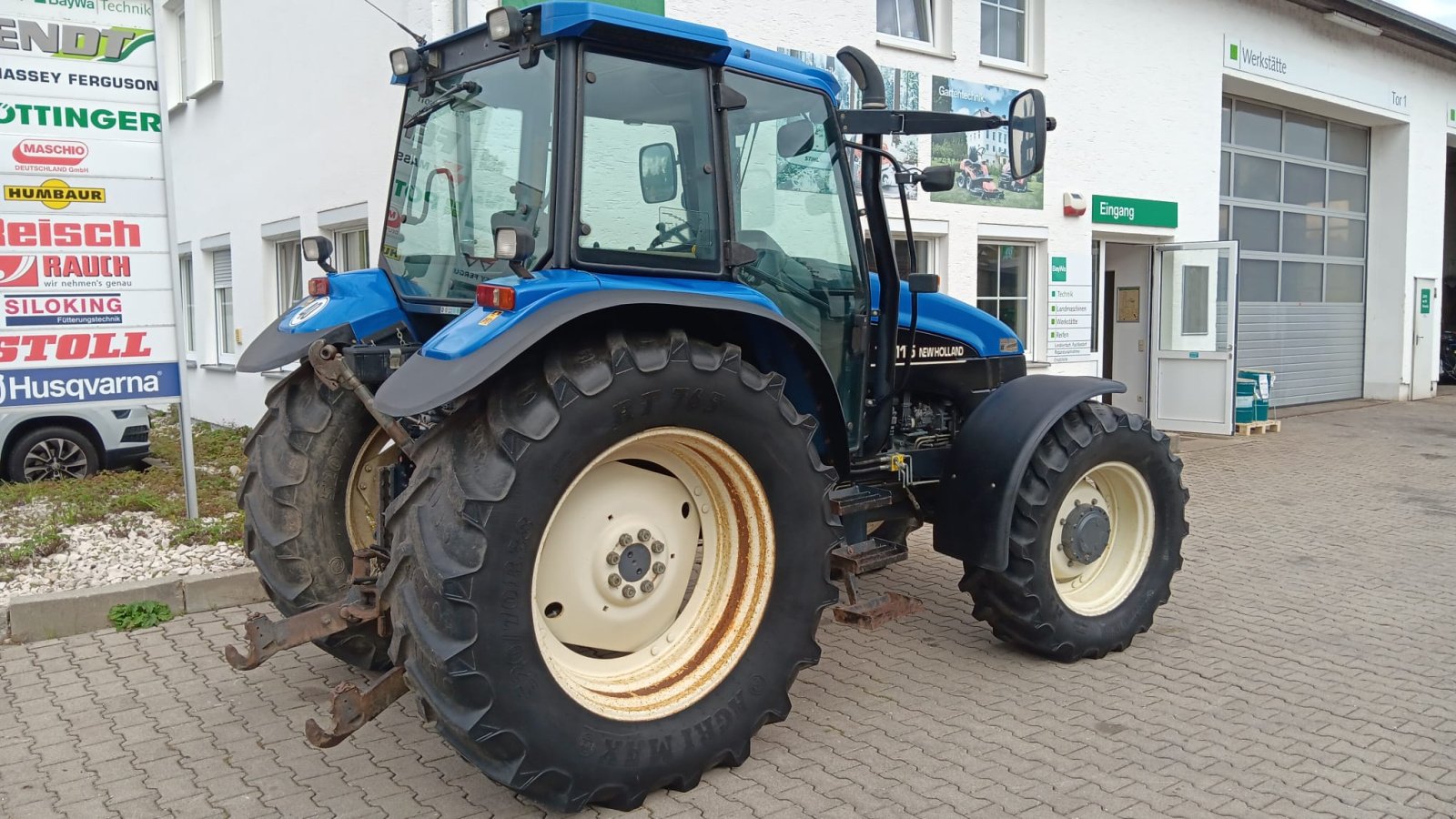 Traktor tip New Holland TS 115, Gebrauchtmaschine in Pfarrkirchen (Poză 3)