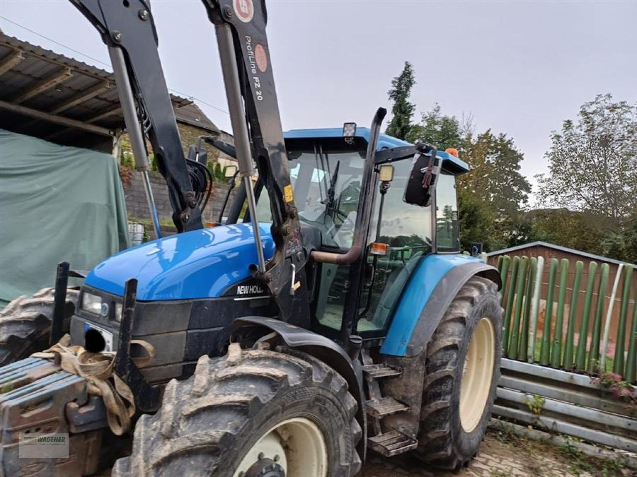 Traktor des Typs New Holland TS 115, Gebrauchtmaschine in Bad Wildungen - Wega (Bild 1)