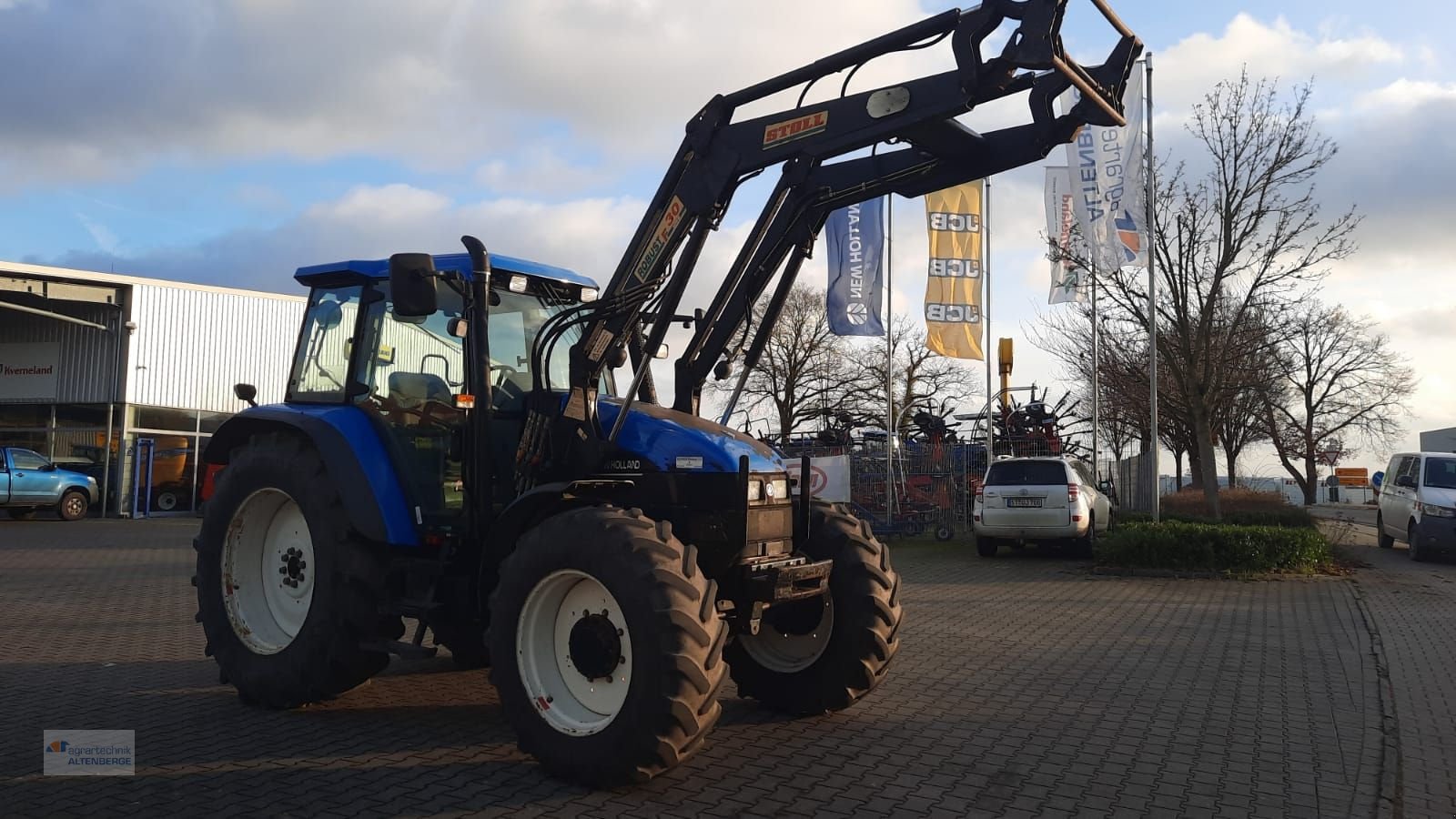 Traktor del tipo New Holland TS 115, Gebrauchtmaschine In Altenberge (Immagine 3)