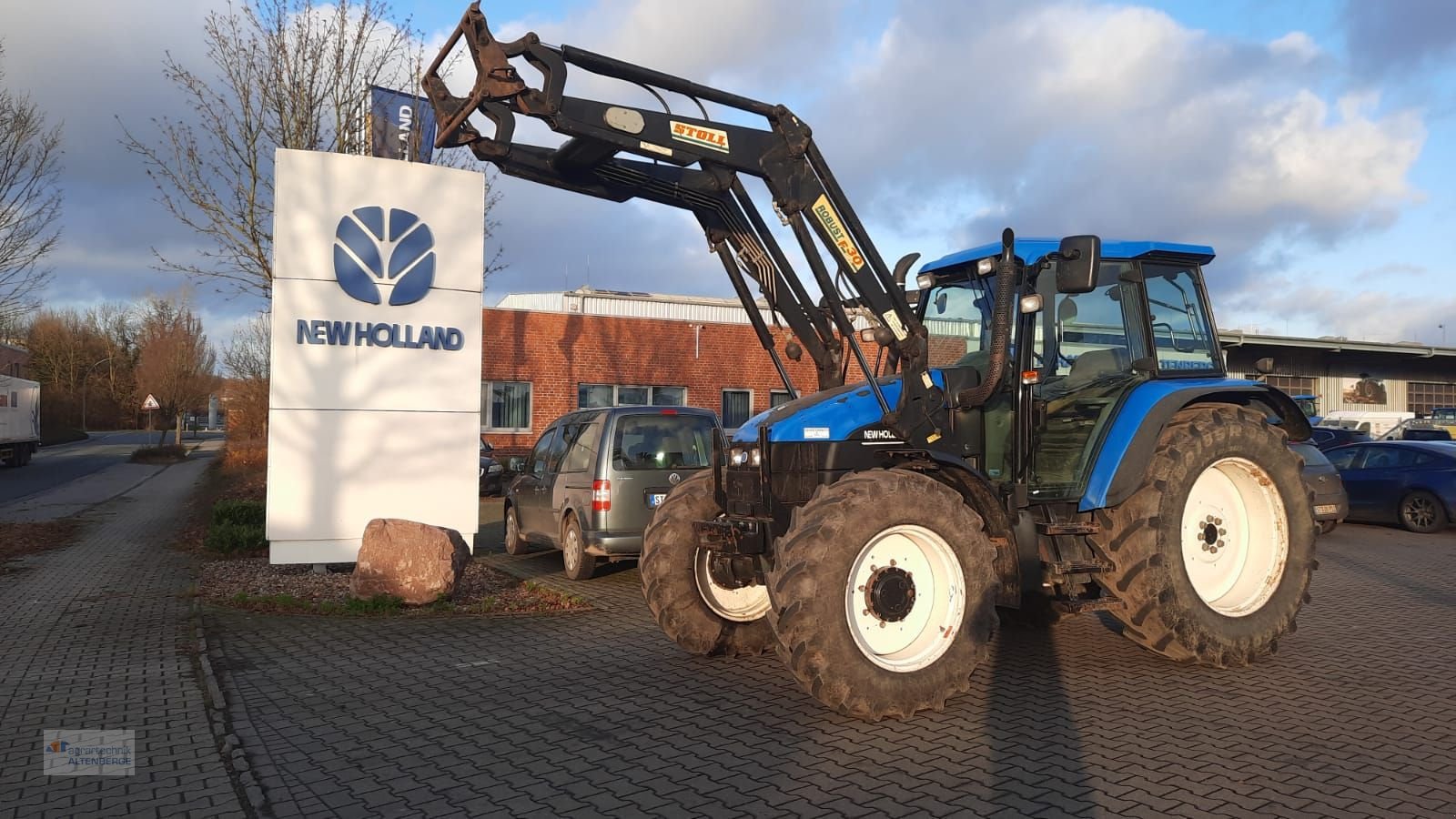 Traktor del tipo New Holland TS 115, Gebrauchtmaschine In Altenberge (Immagine 2)