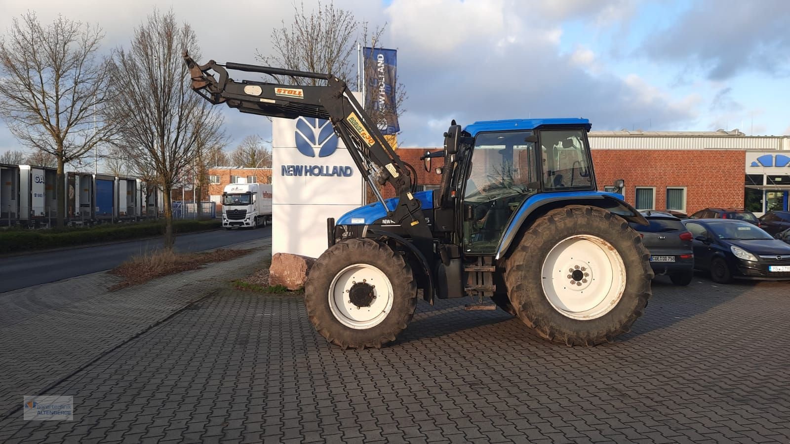 Traktor del tipo New Holland TS 115, Gebrauchtmaschine In Altenberge (Immagine 1)