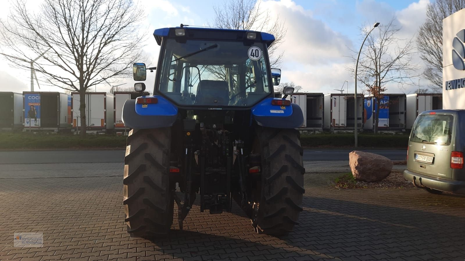 Traktor del tipo New Holland TS 115, Gebrauchtmaschine In Altenberge (Immagine 5)