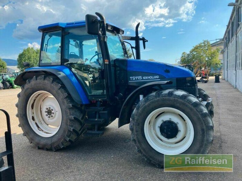 Traktor van het type New Holland TS 115, Gebrauchtmaschine in Bühl (Foto 8)