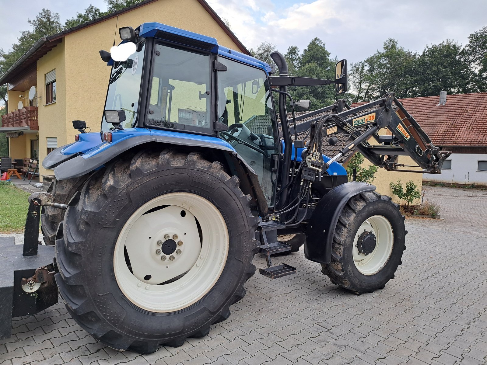 Traktor typu New Holland TS 115, Gebrauchtmaschine w Oberbibrach (Zdjęcie 2)