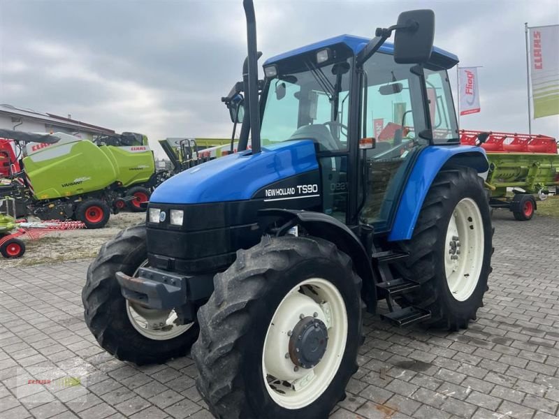 Traktor del tipo New Holland TS 90, Gebrauchtmaschine In Töging am Inn (Immagine 3)