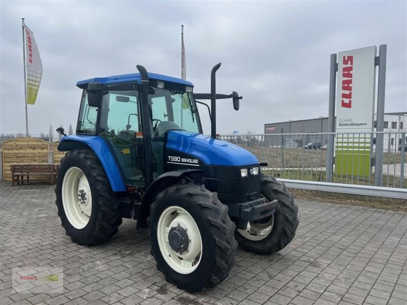 Traktor Türe ait New Holland TS 90, Gebrauchtmaschine içinde Töging am Inn (resim 1)