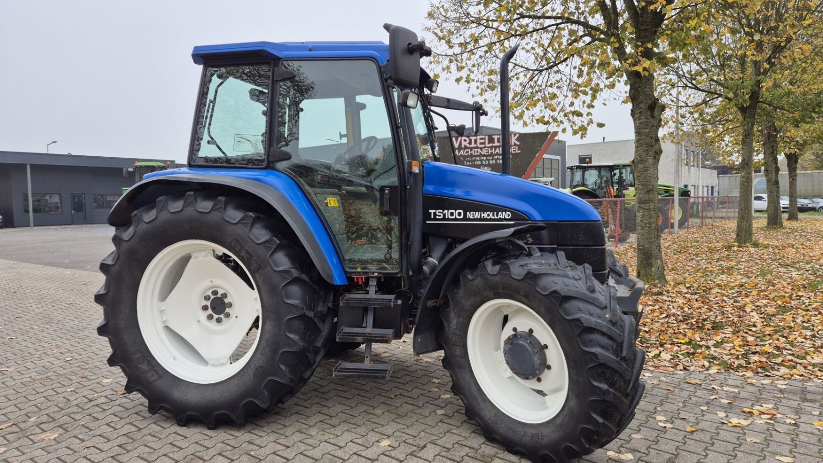 Traktor typu New Holland TS100 SLE, Gebrauchtmaschine w Schoonebeek (Zdjęcie 7)