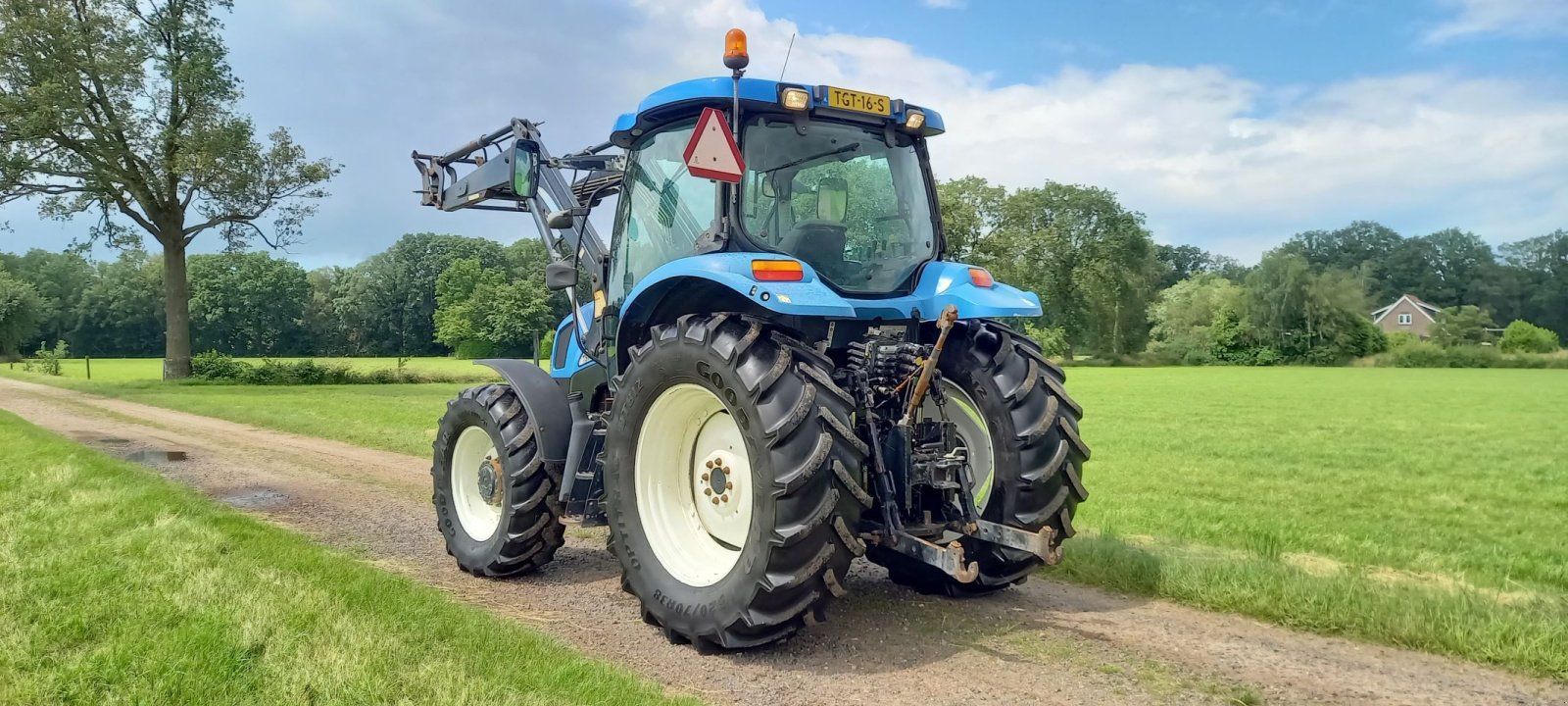 Traktor του τύπου New Holland TS110A, Gebrauchtmaschine σε Fleringen (Φωτογραφία 3)