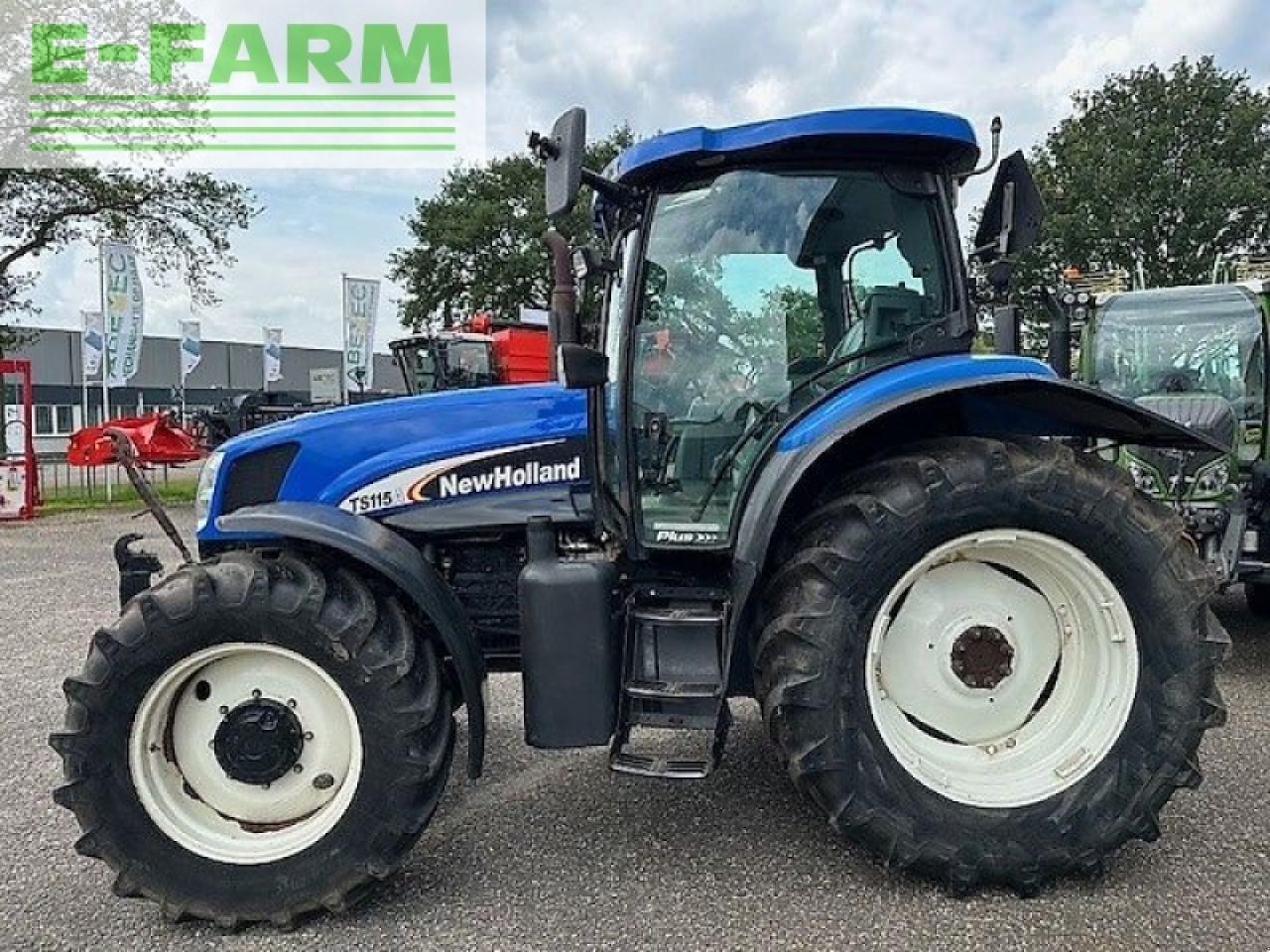 Traktor Türe ait New Holland ts115a plus Plus, Gebrauchtmaschine içinde gg VEGHEL (resim 16)