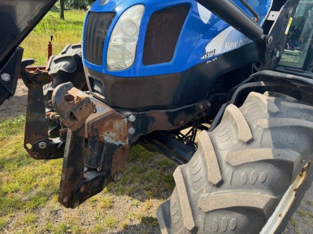 Traktor del tipo New Holland TS115A, Gebrauchtmaschine In Brønderslev (Immagine 2)