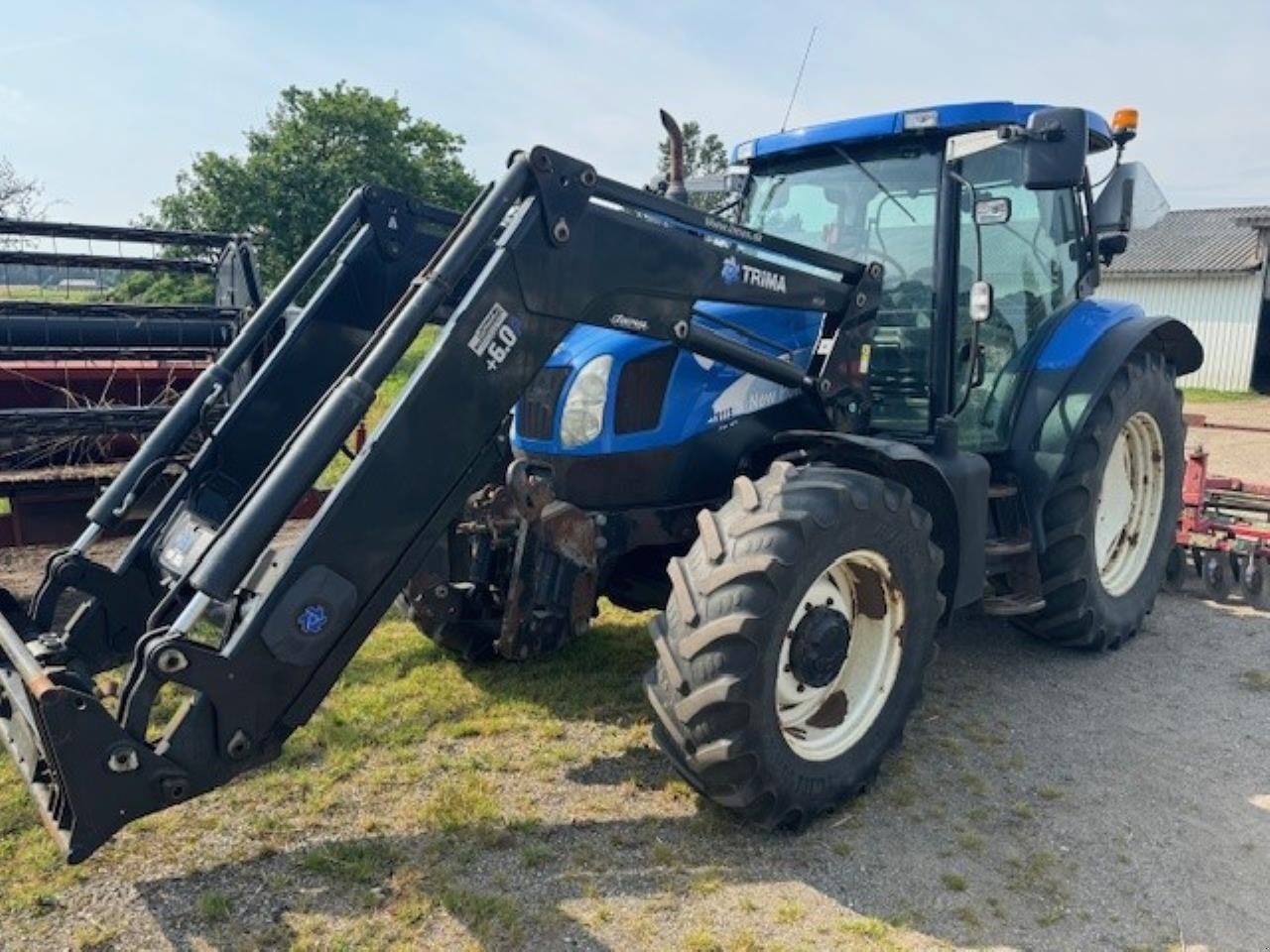 Traktor of the type New Holland TS115A, Gebrauchtmaschine in Brønderslev (Picture 1)