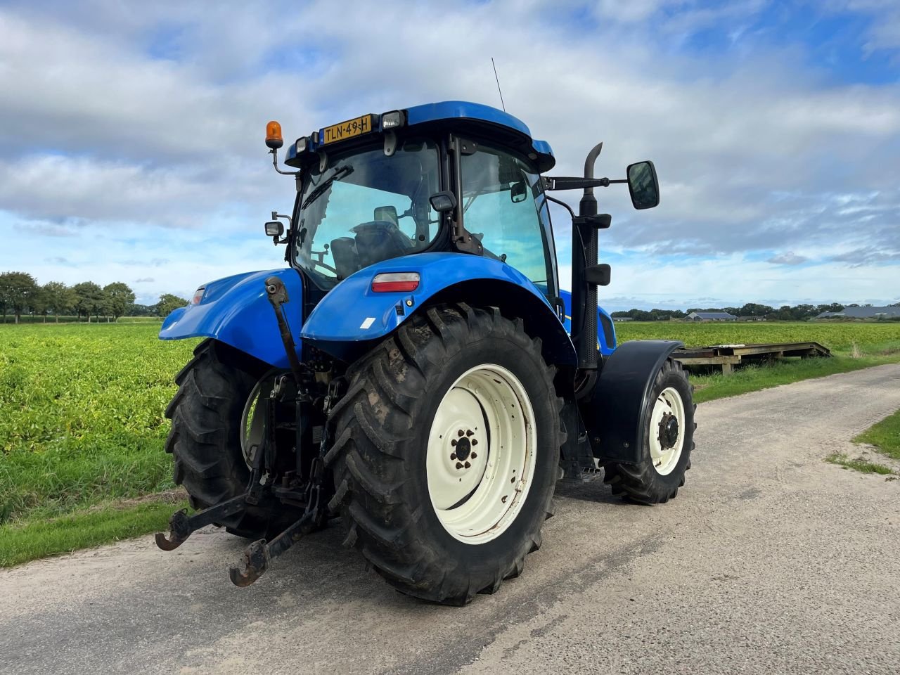 Traktor du type New Holland TS115A, Gebrauchtmaschine en Someren (Photo 9)