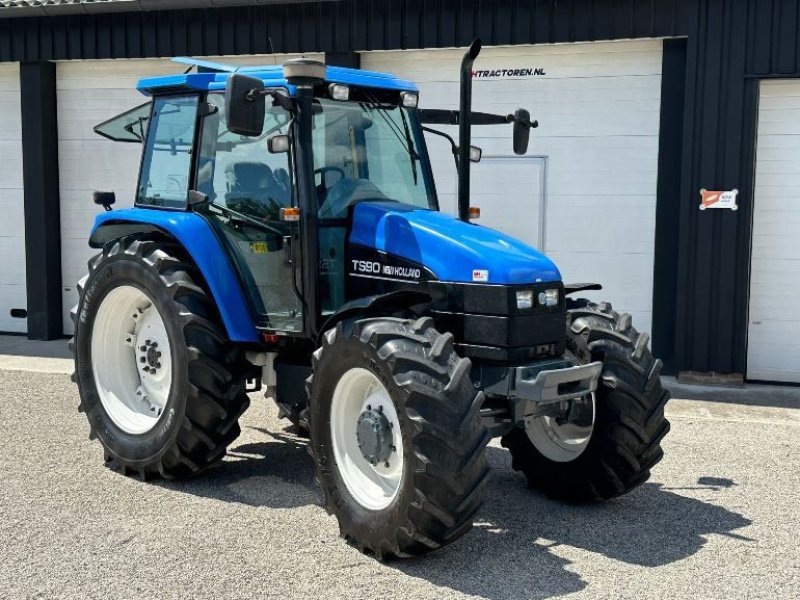 Traktor van het type New Holland TS90, Gebrauchtmaschine in Linde (dr) (Foto 1)