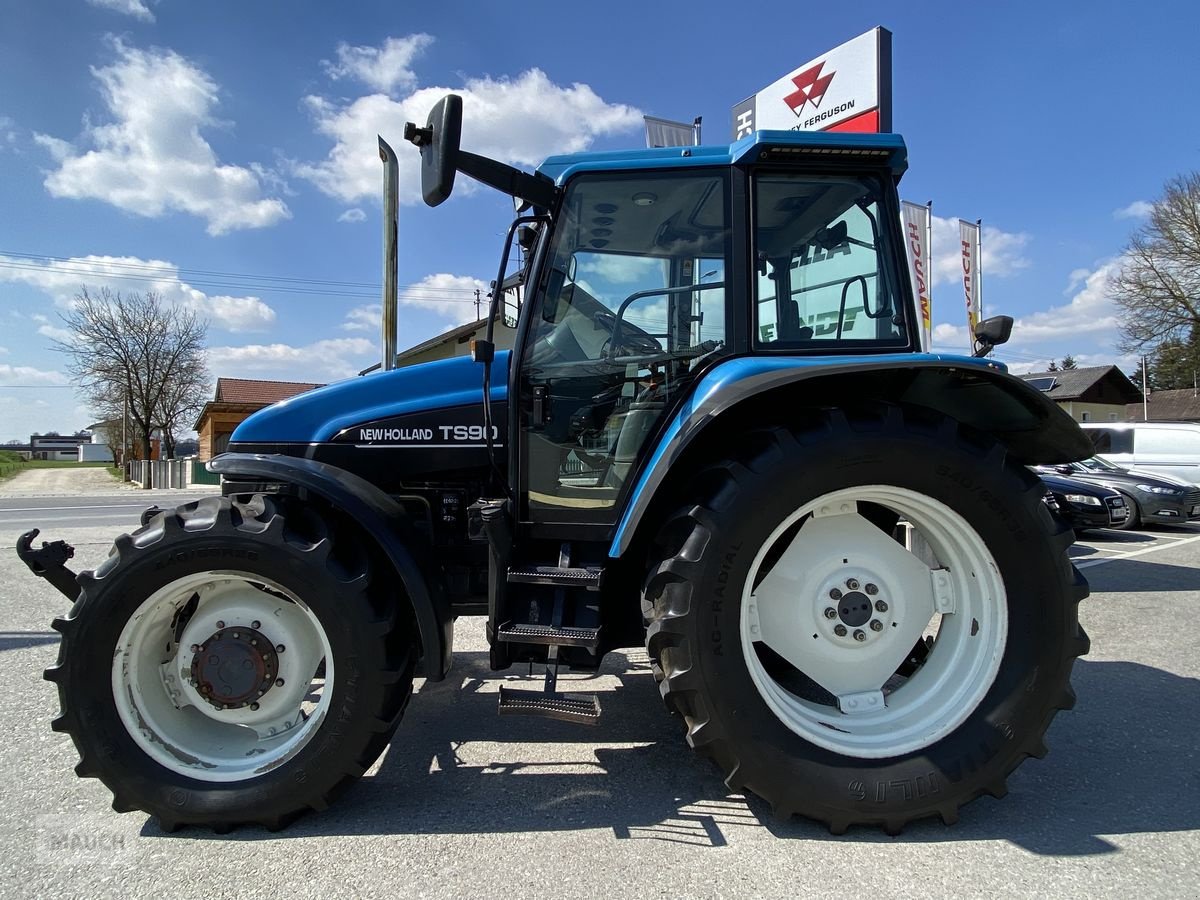 Traktor van het type New Holland TS90, Gebrauchtmaschine in Burgkirchen (Foto 10)