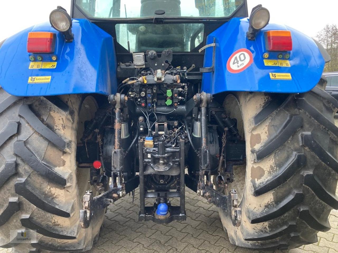 Traktor typu New Holland TVT 155, Gebrauchtmaschine w Neuhof - Dorfborn (Zdjęcie 5)